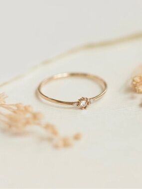 bluboho 14k Gold Nova Ring